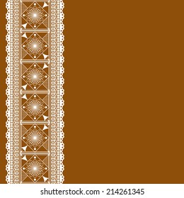 vector vintage floral  background 