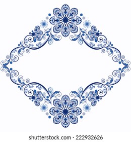 vector vintage floral  background