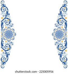 vector vintage floral  background