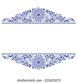 vector vintage floral  background