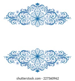 vector vintage floral  background