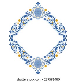 vector vintage floral  background