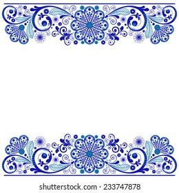 vector vintage floral  background 