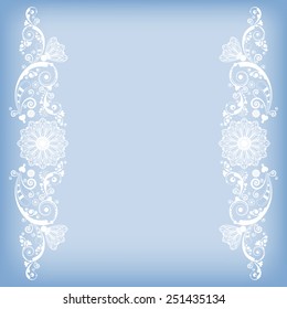 vector vintage floral  background