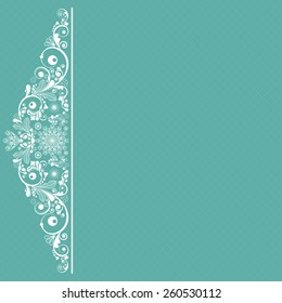 vector vintage floral  background 