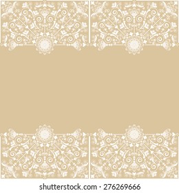 vector vintage floral  background