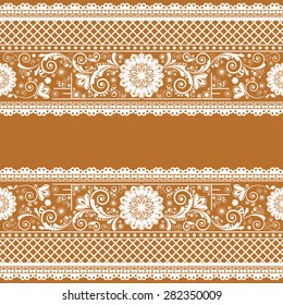 vector vintage floral  background