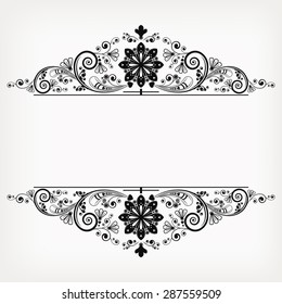 vector vintage floral  background