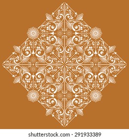 vector vintage floral  background 