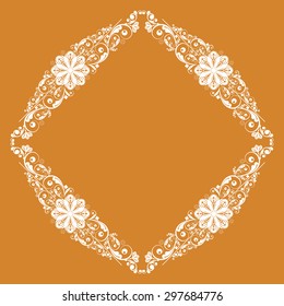 vector vintage floral  background