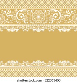 vector vintage floral  background