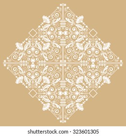 vector vintage floral  background