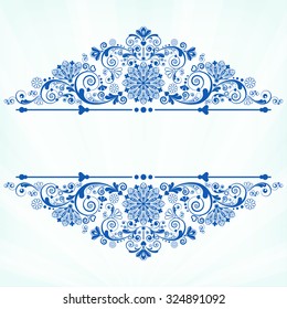 vector vintage floral  background