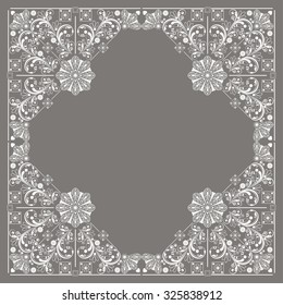 vector vintage floral  background