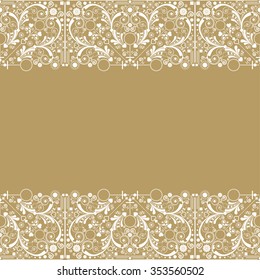 vector vintage floral  background