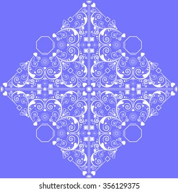 vector vintage floral  background