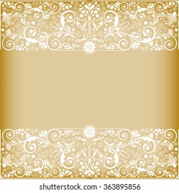 vector vintage floral  background