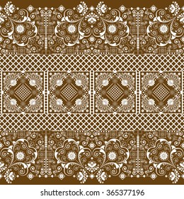vector vintage floral  background