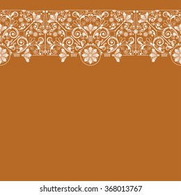 vector vintage floral  background