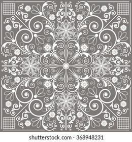 vector vintage floral  background