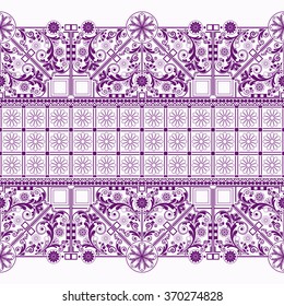 vector vintage floral  background