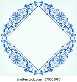 vector vintage floral  background