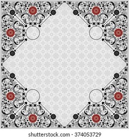 vector vintage floral  background