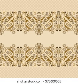 vector vintage floral  background