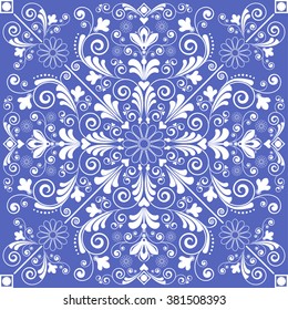 vector vintage floral  background