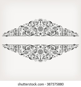 vector vintage floral  background
