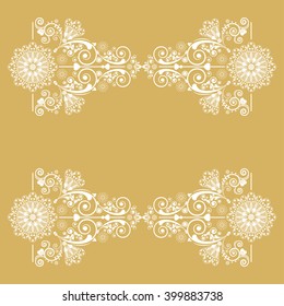 vector vintage floral  background