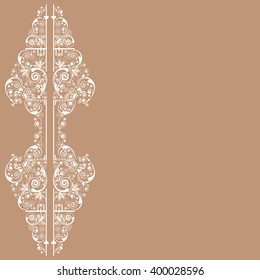 vector vintage floral  background