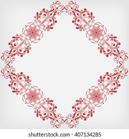 vector vintage floral  background