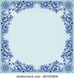 vector vintage floral  background