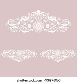 vector vintage floral  background