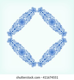 vector vintage floral  background
