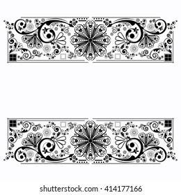 vector vintage floral  background