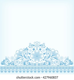 vector vintage floral  background