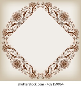 vector vintage floral  background