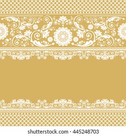 vector vintage floral  background