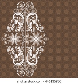 vector vintage floral  background