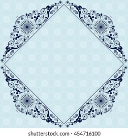 vector vintage floral  background