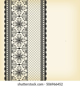 vector vintage floral  background