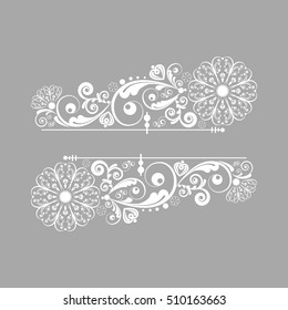 vector vintage floral  background