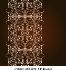 vector vintage floral  background