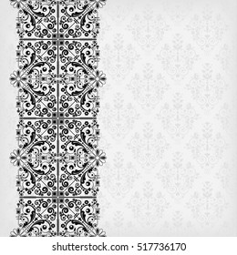 vector vintage floral  background