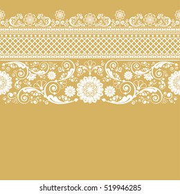 vector vintage floral  background
