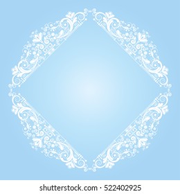 vector vintage floral  background
