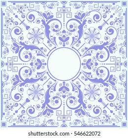 vector vintage floral  background