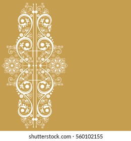 vector vintage floral  background